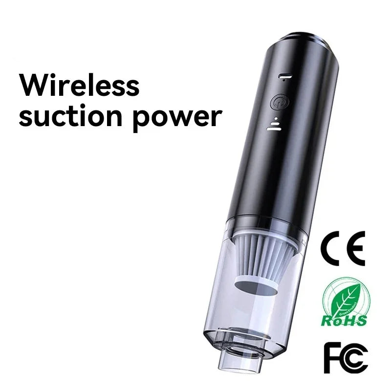 4-in-1 Portable Wireless Car Vacuum & Mini Blower