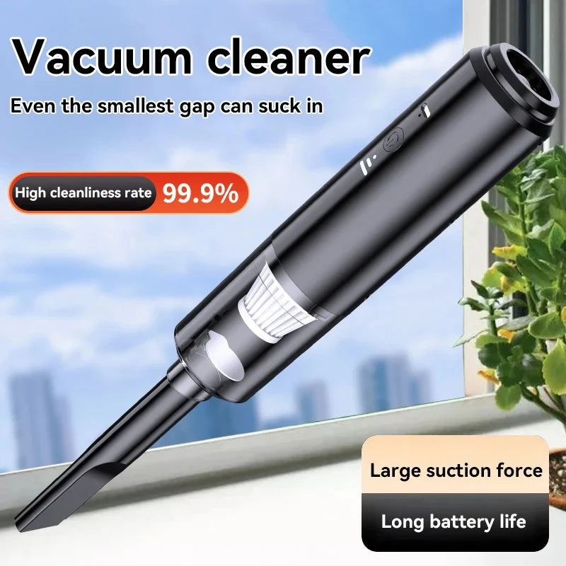 4-in-1 Portable Wireless Car Vacuum & Mini Blower