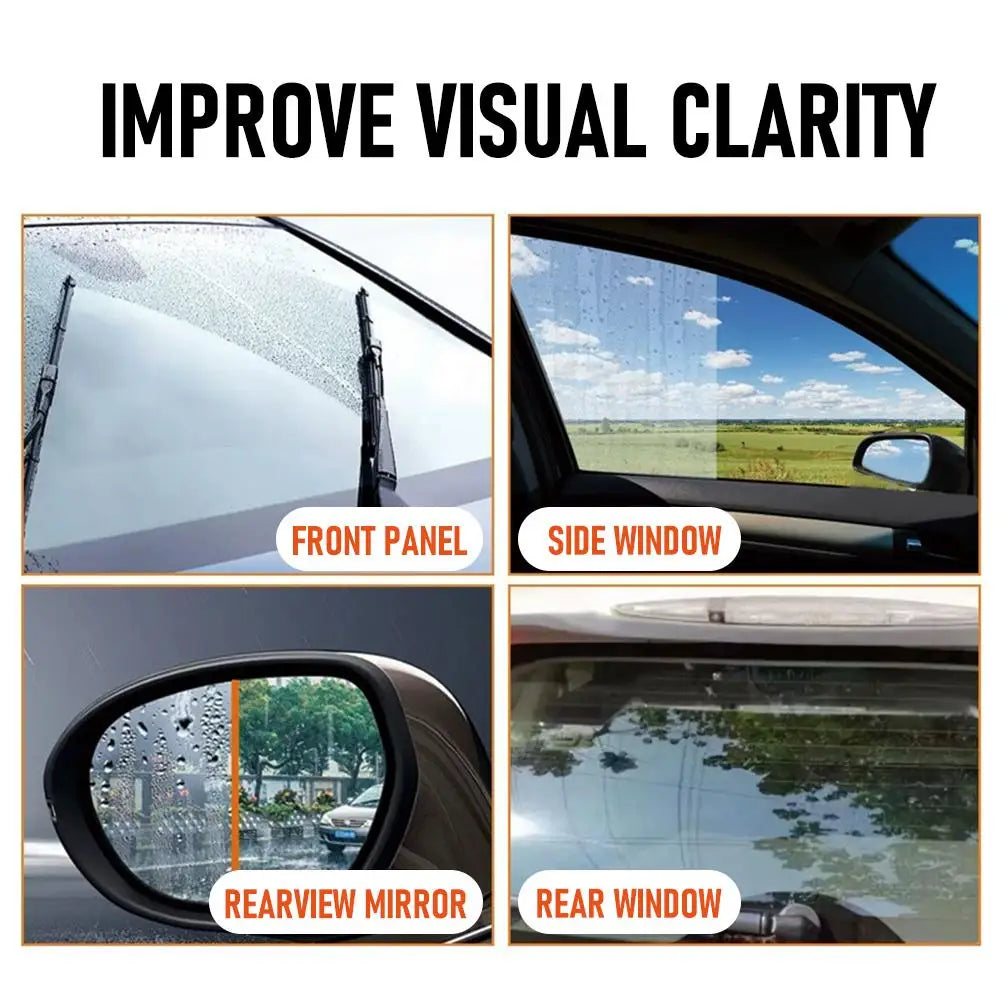 Handheld Glass Oil Film Remover – Car Windshield & Mirror Cleaner