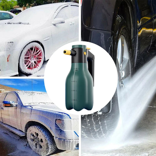 2L Electric Car Wash Foam Sprayer – Rechargeable Handheld Spray Bottle